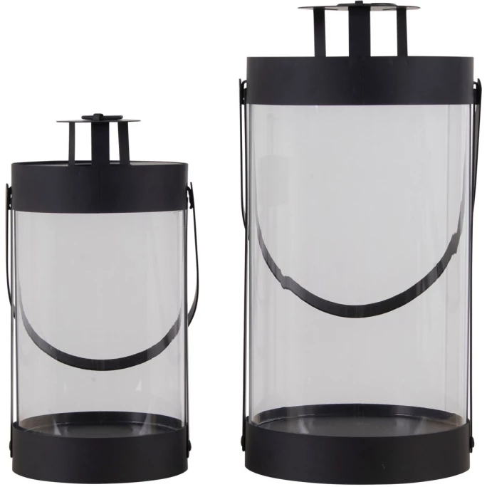 Rabatt ? House Nordic Bondi Laterne - 2er-Set - 2er-Set: 11,5x14,5x11,5 Cm, 14,5x24x31,5 Cm - Schwarz ⌛ 1 Rabatt ? House Nordic Bondi Laterne - 2er-Set - 2er-Set: 11,5x14,5x11,5 Cm, 14,5x24x31,5 Cm - Schwarz ⌛