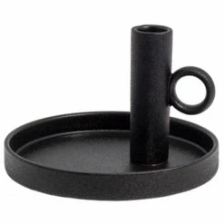 Angebote ? Storefactory LINDE Kerzenhalter - Ø 16 Cm - Höhe 11 Cm - Glossy Black ⌛