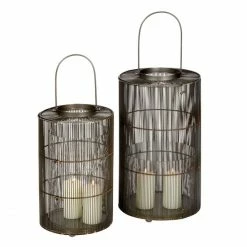 Auslauf ? Lambert Kazumi Laterne - Höhe 48 Cm - Ø 30 Cm - Graphit ? -Applicata-shop unnamed file 1806