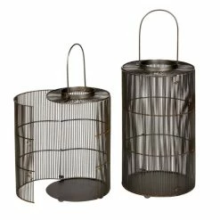 Auslauf ? Lambert Kazumi Laterne - Höhe 48 Cm - Ø 30 Cm - Graphit ? -Applicata-shop unnamed file 1810