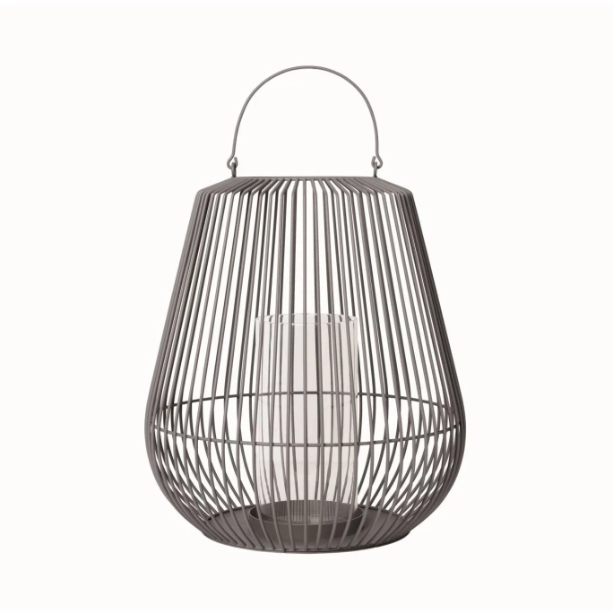 Neu ? Blomus NIDEA Laterne - Small - Ø 45,5 Cm - Höhe 52,5 Cm - Steel Gray ? 1 Neu ? Blomus NIDEA Laterne - Small - Ø 45,5 Cm - Höhe 52,5 Cm - Steel Gray ?