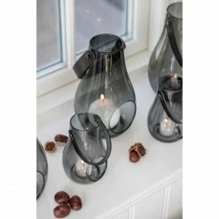 Angebote ✔️ Holmegaard DWL Glaslaterne - Höhe 16 Cm - Smoke ✨ -Applicata-shop unnamed file 1834