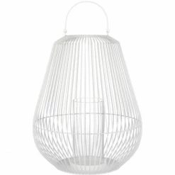 Besorgen ? Blomus NIDEA Laterne S - Ø 45,5 Cm - Höhe 67 Cm - White ❤️