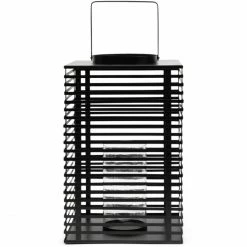 Am billigsten ? Riviera Maison Rivièra Maison Stafford Square Laterne - Ø 26 Cm - Höhe 55 Cm - Schwarz ✨