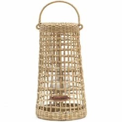 Coupon ❤️ Riviera Maison Rivièra Maison Rustic Rattan Chandra Laterne - Ø 20 Cm - Höhe 35 Cm - Braun ?