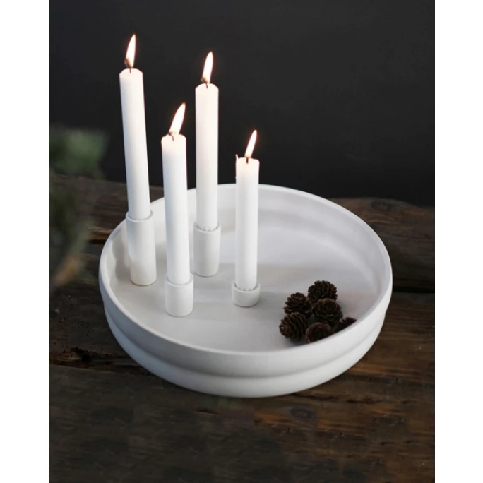 Blitzangebot ⭐ Storefactory BOLMEN Kerzenhalter - Ø 30 Cm - Höhe 9 Cm - White ? 2 Blitzangebot ⭐ Storefactory BOLMEN Kerzenhalter - Ø 30 Cm - Höhe 9 Cm - White ? – Bild 2