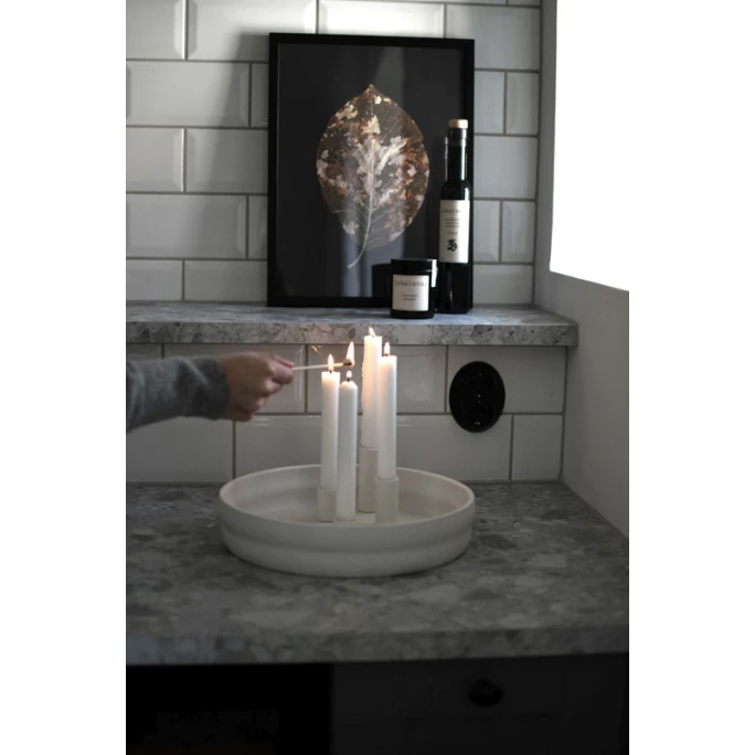 Blitzangebot ⭐ Storefactory BOLMEN Kerzenhalter - Ø 30 Cm - Höhe 9 Cm - White ? 3 Blitzangebot ⭐ Storefactory BOLMEN Kerzenhalter - Ø 30 Cm - Höhe 9 Cm - White ? – Bild 3