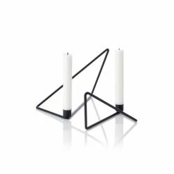 Billig ? Applicata Folded Kerzenhalter Medium - 22x8,5 Cm - Höhe 10 Cm - Black ? -Applicata-shop unnamed file 208