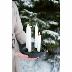 Neu ✨ Storefactory GRANHOLMEN Kerzenhalter - Ø 21 Cm - Höhe 5 Cm - Glossy Black ✨ -Applicata-shop unnamed file 217