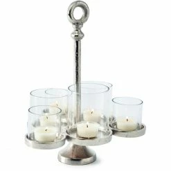 Auslauf ✔️ Riviera Maison Rivièra Maison Lisbon Multiple Teelichthalter - S - 21x21x26 Cm - Silberfarben ? 8 Auslauf ✔️ Riviera Maison Rivièra Maison Lisbon Multiple Teelichthalter - S - 21x21x26 Cm - Silberfarben ? -Applicata-shop unnamed file 22