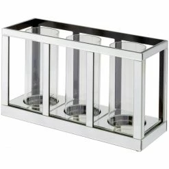 Budget ? Fink Living Fink DILARA Kerzenhalter - 3-flammig - 45x17x25 Cm - Klar ? -Applicata-shop unnamed file 223