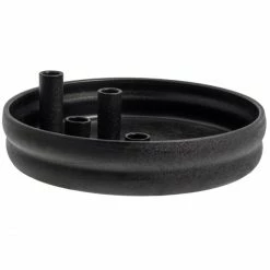 Bester Verkauf ? Storefactory BOLMEN Kerzenhalter - Ø 30 Cm - Höhe 9 Cm - Glossy Black ?