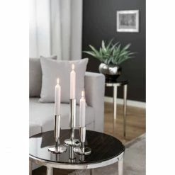 Brandneu ? Fink Living Fink RITMO Leuchter XL - Höhe 23,7 Cm - Vernickelt ? -Applicata-shop unnamed file 242