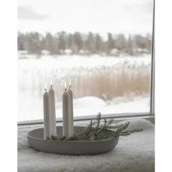 Blitzangebot ? Storefactory GULLHOLMEN Kerzenhalter - 33x22x6 Cm - Light Grey ? -Applicata-shop unnamed file 253