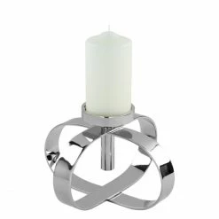 Billig ? Fink Living Fink GORDEN Kerzenleuchter - 15x26 Cm - Vernickelt ? -Applicata-shop unnamed file 293