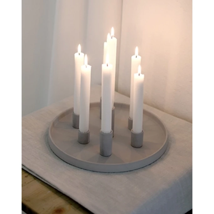 Budget ? Storefactory LINGSBERG Kerzenteller - Ø 29 Cm - Höhe 9 Cm - Light Grey ? 2 Budget ? Storefactory LINGSBERG Kerzenteller - Ø 29 Cm - Höhe 9 Cm - Light Grey ? – Bild 2