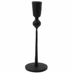 Bestpreis ? House Doctor Trivo Kerzenständer - Höhe 18 Cm - Ø 6 Cm - Schwarz ⌛