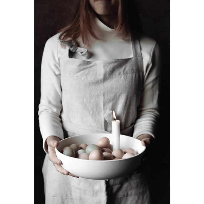 Auslauf ❤️ Storefactory LIDATORP Kerzenhalter XL - Ø 26 Cm - Höhe 7 Cm - White ? 3 Auslauf ❤️ Storefactory LIDATORP Kerzenhalter XL - Ø 26 Cm - Höhe 7 Cm - White ? – Bild 3