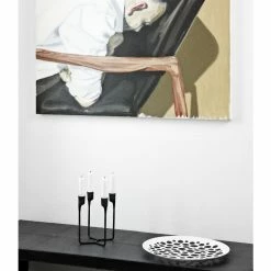 Besorgen ⭐ Normann Copenhagen Heima Kerzenhalter - 20,4 X 14 X 13 Cm - Black ? -Applicata-shop unnamed file 423