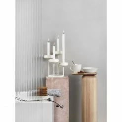 Billig ? Iittala Nappula Kerzenleuchter - 25,1x26,3 Cm - Weiß ? -Applicata-shop unnamed file 436