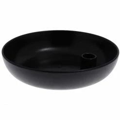 Neu ? Storefactory LIDATORP Kerzenhalter XL - Ø 26 Cm - Höhe 7 Cm - Glossy Black ?