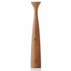 Bestes Angebot ? Applicata Blossom Rose Kerzenhalter - H 29 Cm - Oiled Oak ✔️