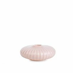 Auslauf ? Kähler Design Kähler ? Hammershøi Kerzenhalter Mini / Flach - Ø 11,5 Cm - Höhe 4,5 Cm - Rose ?