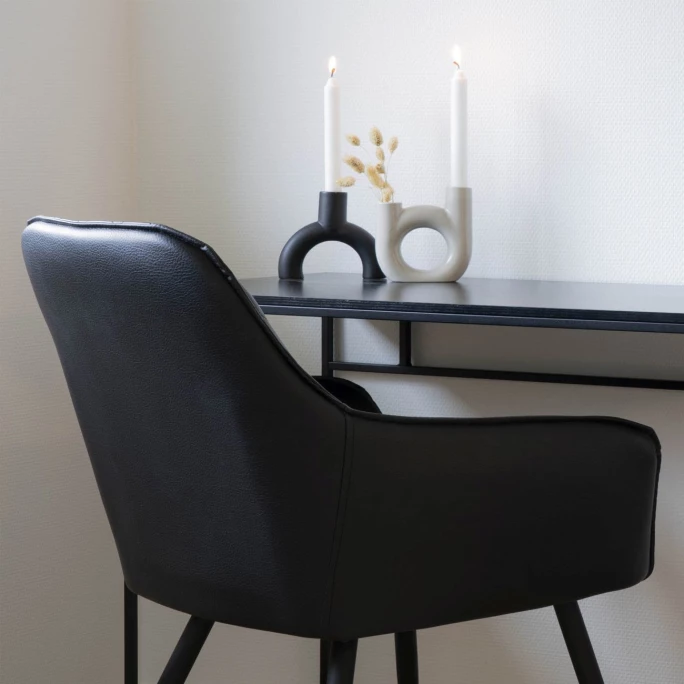 Am billigsten ⌛ House Nordic Fondo Kerzenständer - 15,5x4x13,2 Cm - Schwarz ✔️ 4 Am billigsten ⌛ House Nordic Fondo Kerzenständer - 15,5x4x13,2 Cm - Schwarz ✔️ – Bild 4