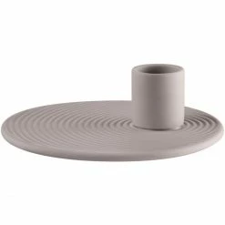 Bestpreis ? Blomus NONA Kerzenhalter - Ø 12 Cm - Höhe 3,5 Cm - Bark ?