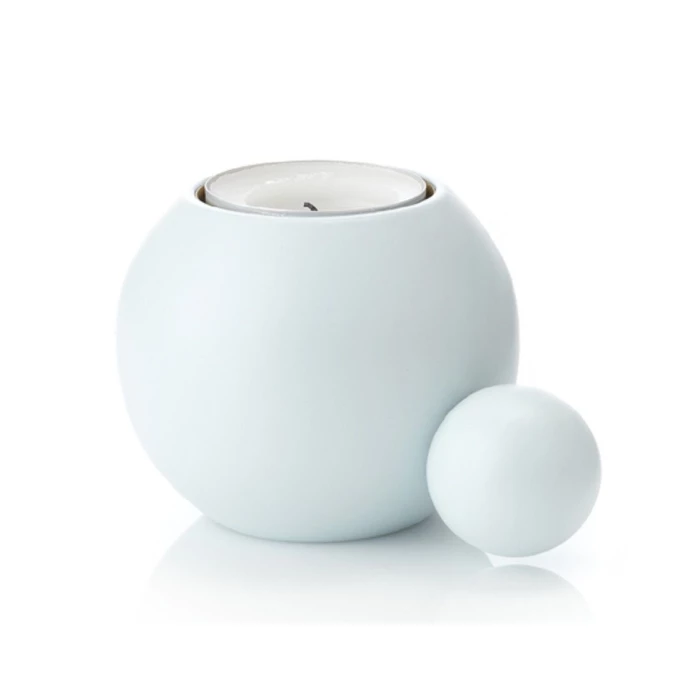 Bestpreis ? Applicata Roundnround Teelichthalter - Ø7,5-9 Cm - Höhe 6 Cm - Weiß ? 2 Bestpreis ? Applicata Roundnround Teelichthalter - Ø7,5-9 Cm - Höhe 6 Cm - Weiß ? – Bild 2