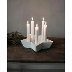 Bestpreis ⭐ Storefactory BYLE Kerzenhalter - 26x6 Cm - White ? -Applicata-shop unnamed file 554