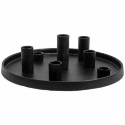 Aktion ? Storefactory LINGSBERG Kerzenteller - Ø 29 Cm - Höhe 9 Cm - Glossy Black ✔️