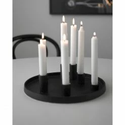 Aktion ? Storefactory LINGSBERG Kerzenteller - Ø 29 Cm - Höhe 9 Cm - Glossy Black ✔️ -Applicata-shop unnamed file 570