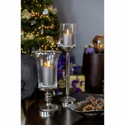 Coupon ? Fink Living Fink FARET Kerzenhalter - Ø 13 Cm - Höhe 60 Cm - Silberfarben ? -Applicata-shop unnamed file 580