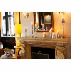 Coupon ? Fink Living Fink FARET Kerzenhalter - Ø 13 Cm - Höhe 60 Cm - Silberfarben ? -Applicata-shop unnamed file 583