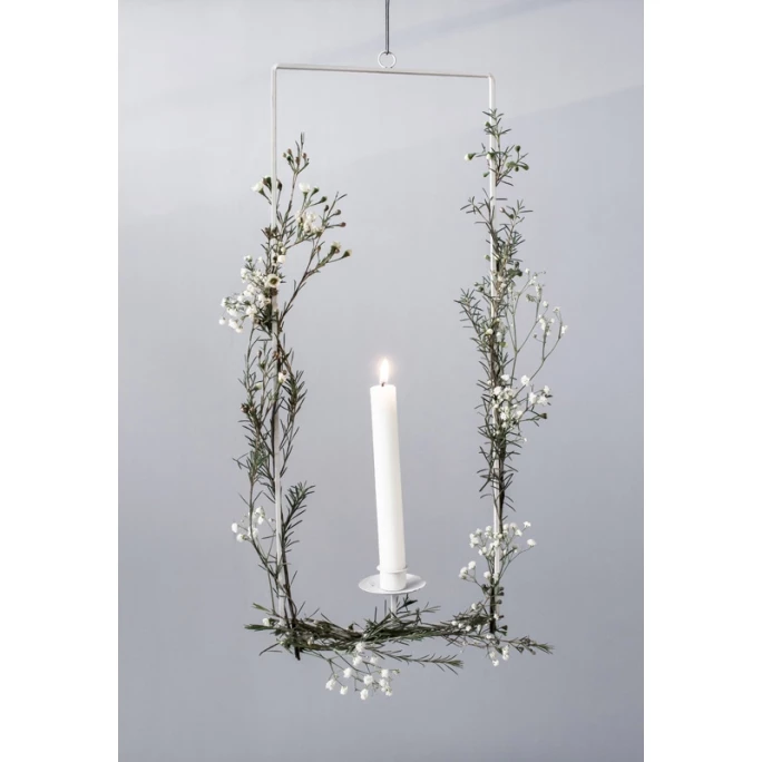 Besorgen ? Storefactory TORPA Hängender Kerzenhalter - 20x50 Cm - White ? 2 Besorgen ? Storefactory TORPA Hängender Kerzenhalter - 20x50 Cm - White ? – Bild 2