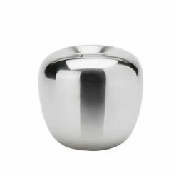 Neu ? Stelton Ora Kerzenhalter Large - Ø 8,5- Höhe 8 Cm - Steel ✔️