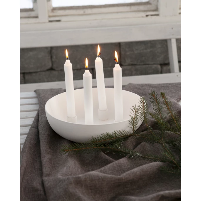 Billig ? Storefactory GRANHOLMEN Kerzenhalter XXL - Ø 29 Cm - Höhe 8 Cm - White ? 3 Billig ? Storefactory GRANHOLMEN Kerzenhalter XXL - Ø 29 Cm - Höhe 8 Cm - White ? – Bild 3