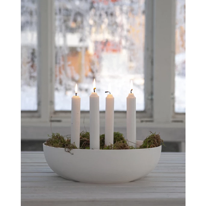 Billig ? Storefactory GRANHOLMEN Kerzenhalter XXL - Ø 29 Cm - Höhe 8 Cm - White ? 5 Billig ? Storefactory GRANHOLMEN Kerzenhalter XXL - Ø 29 Cm - Höhe 8 Cm - White ? – Bild 5