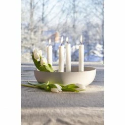 Neu ✨ Storefactory GRANHOLMEN Kerzenhalter XXL - Ø 29 Cm - Höhe 8 Cm - Light Grey ? -Applicata-shop unnamed file 681