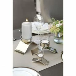 Top 10 ? Fink Living Fink WAVE Kerzenleuchter - Ø 10 Cm - 23 Cm - Vernickelt ? -Applicata-shop unnamed file 689