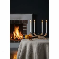 Am billigsten ? Design House Stockholm Nordic Light 4-armiger Kerzenhalter - 20,5×13×5 Cm - Braun ? -Applicata-shop unnamed file 722