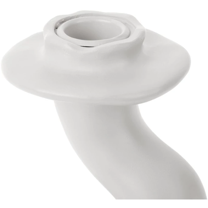 Top 10 ⭐ Present Time Organic Swirl Kerzenhalter - Large: H 30,5 Cm - B 14 Cm - Weiß ? 3 Top 10 ⭐ Present Time Organic Swirl Kerzenhalter - Large: H 30,5 Cm - B 14 Cm - Weiß ? – Bild 3