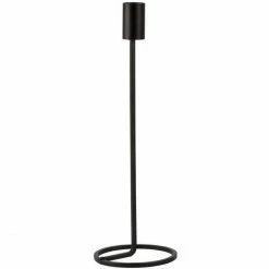 Rabatt ❤️ Villa Collection SOPHISTICATED Kerzenleuchter - Ø 10 Cm - Höhe 29 Cm - Black ?