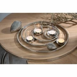 Budget ? Fink Living Fink UNIVERSE Kerzenkranz - 4-teilig - Ø 46 Cm - Klar- Silberfarben ⭐ 3 Budget ? Fink Living Fink UNIVERSE Kerzenkranz - 4-teilig - Ø 46 Cm - Klar- Silberfarben ⭐ -Applicata-shop unnamed file 764