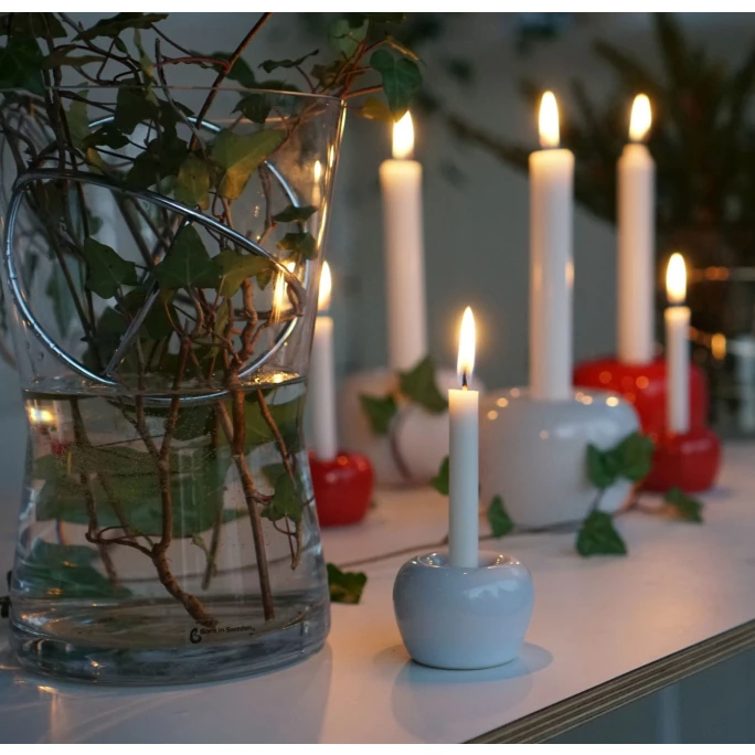 Blitzangebot ? Born In Sweden Apple Kerzenhalter - Ø 10,5 Cm - Höhe 7,5 Cm - Shiny Red ? 5 Blitzangebot ? Born In Sweden Apple Kerzenhalter - Ø 10,5 Cm - Höhe 7,5 Cm - Shiny Red ? – Bild 5