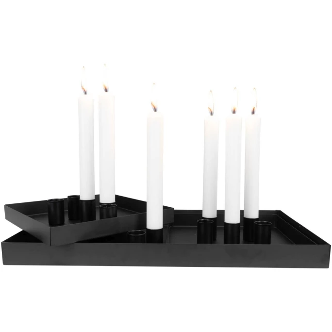 Blitzangebot ? House Nordic Beito Tray Kerzenständer - 42x22x3 Cm - Schwarz ⭐ 4 Blitzangebot ? House Nordic Beito Tray Kerzenständer - 42x22x3 Cm - Schwarz ⭐ – Bild 4