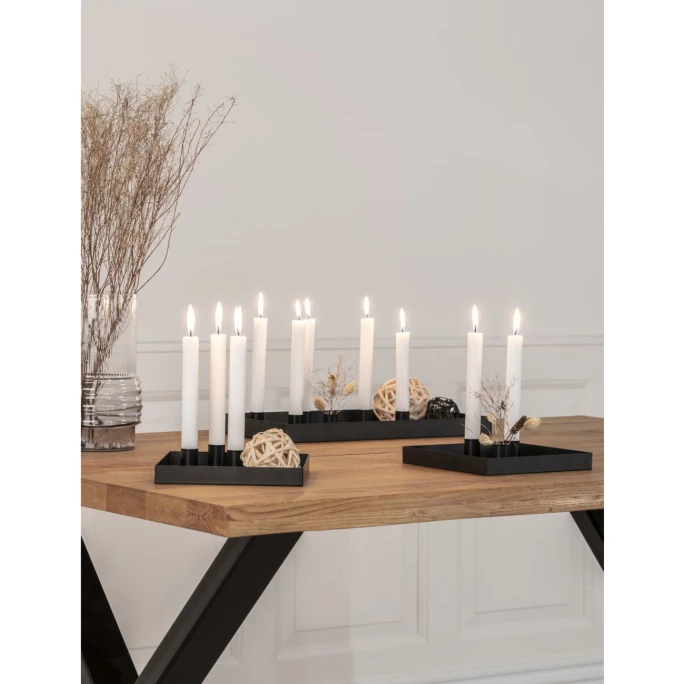 Blitzangebot ? House Nordic Beito Tray Kerzenständer - 42x22x3 Cm - Schwarz ⭐ 5 Blitzangebot ? House Nordic Beito Tray Kerzenständer - 42x22x3 Cm - Schwarz ⭐ – Bild 5