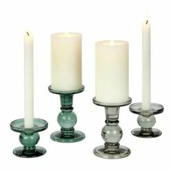 Neu ? Lambert Andratx Leuchter - Höhe 7 Cm - Ø 9 Cm - Salbeigrün ? -Applicata-shop unnamed file 805