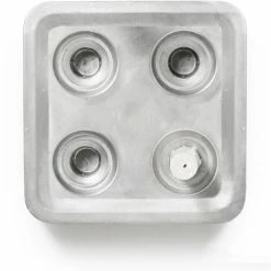 Beste Bewertungen von ? Born In Sweden Stumpastaken Fyran Kerzenhalter - Höhe 4 Cm - Tiefe 16 Cm - Länge 16 Cm - Aluminium Matt ? -Applicata-shop unnamed file 811